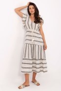 Sukienka damska Model TW-SK-BI-28760.97 White/Black - Och Bella