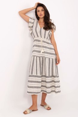 Sukienka damska Model TW-SK-BI-28760.97 White/Black - Och Bella