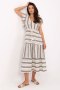 Sukienka damska Model TW-SK-BI-28760.97 White/Black - Och Bella