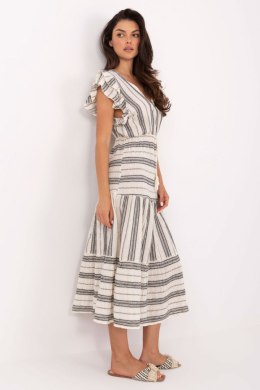Sukienka damska Model TW-SK-BI-28760.97 White/Black - Och Bella