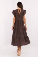 Sukienka damska Model TW-SK-BI-6-2172.96 Dark Brown - Och Bella