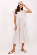 Sukienka damska Model TW-SK-BI-6-2172.96 Light Beige - Och Bella