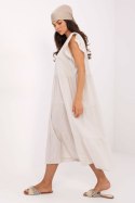 Sukienka damska Model TW-SK-BI-6-2172.96 Light Beige - Och Bella