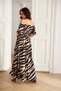 Sukienka damska Model Vittoria L08 Multicolor - Roco Fashion