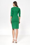 Sukienka damska dzienna S218 Green - Nife
