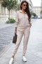 Komplet damski Model Kanya D32 Beige - IVON