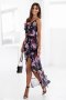 Sukienka damska Model Flowers 354 Black - IVON