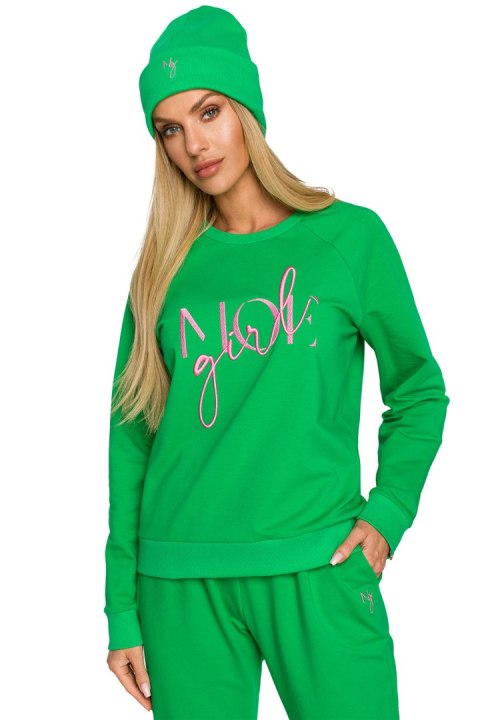 Czapka Damska Model MOE709 Green - Moe Czapka Damska Model MOE709 Green - Moe