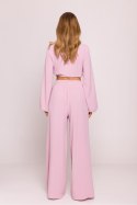 Spodnie Damskie Model MOE862 Dirty Pink - Moe