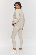 Komplet damski Model A1 Light Beige - Makadamia