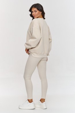 Komplet damski Model A1 Light Beige - Makadamia