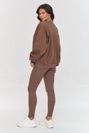 Komplet damski Model A1 Mocca - Makadamia