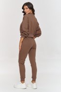 Komplet damski Model A11 Mocca - Makadamia