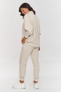 Komplet damski Model A5 Light Beige - Makadamia