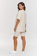 Komplet damski Model A7 Light Beige - Makadamia