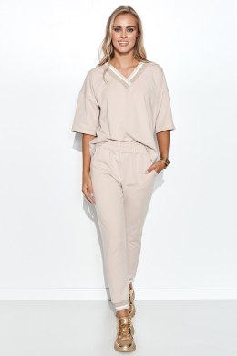 Komplet damski Model M716 Light Beige - Makadamia