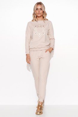 Komplet damski Model M738 Light Beige - Makadamia