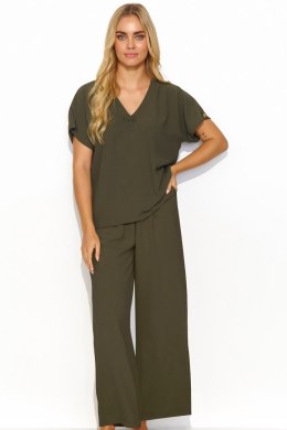 Komplet damski Model M831 Khaki - Makadamia