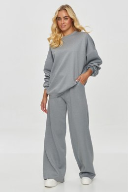 Komplet damski Model M856 Grey Melange - Makadamia