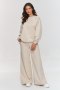 Komplet damski Model M863 Light Beige - Makadamia