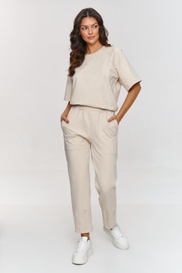 Komplet damski Model M865 Light Beige - Makadamia