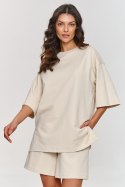 Komplet damski Model M870 Light Beige - Makadamia