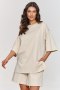 Komplet damski Model M870 Light Beige - Makadamia