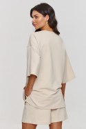 Komplet damski Model M870 Light Beige - Makadamia