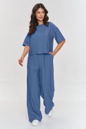 Komplet damski Model M881 Blue Jeans - Makadamia
