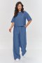 Komplet damski Model M881 Blue Jeans - Makadamia