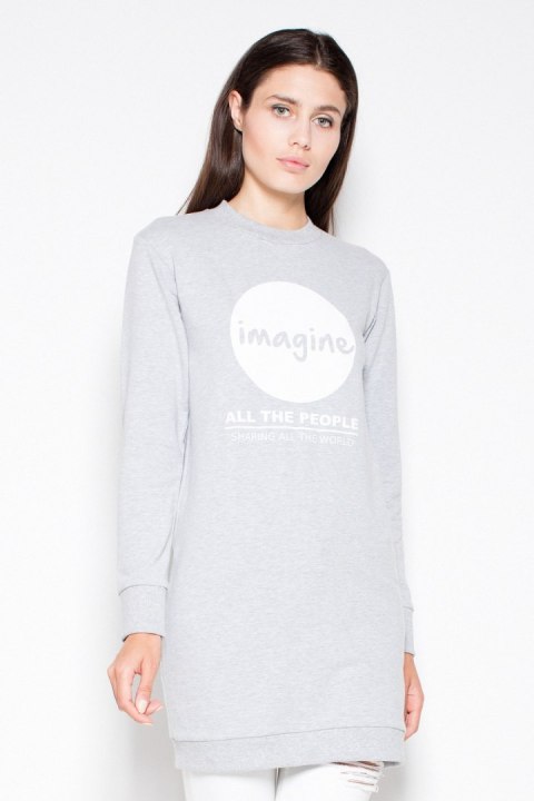 Bluza Damska Model VT015 Grey - Venaton Bluza Damska Model VT015 Grey - Venaton