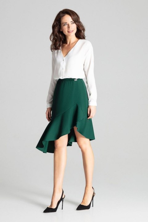 Spódnica Model L065 Green - Lenitif Spódnica Model L065 Green - Lenitif