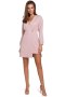 Sukienka damska Model K034 Dirty Pink - Makover