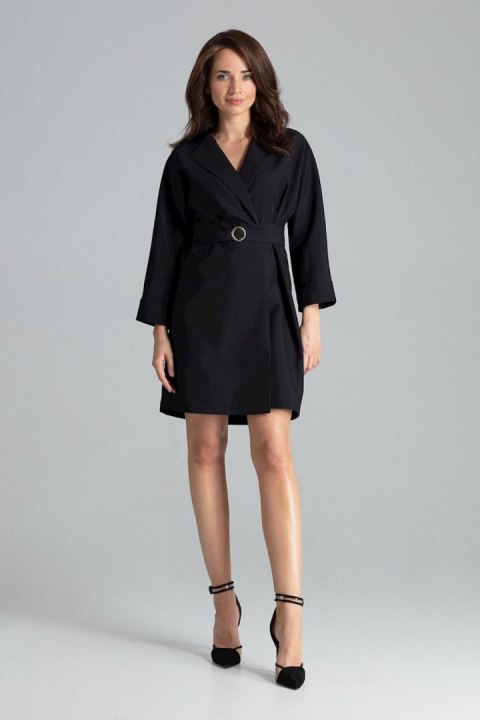 Sukienka Model L058 Black - Lenitif Sukienka Model L058 Black - Lenitif