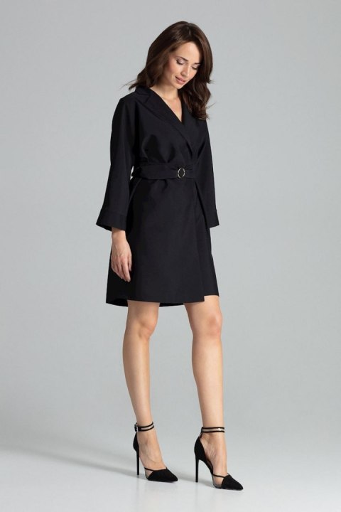 Sukienka Model L058 Black - Lenitif Sukienka Model L058 Black - Lenitif