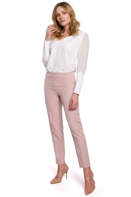 Spodnie damskie  Model K055 Dirty Pink - Makover