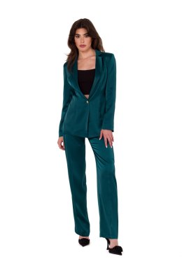 Spodnie damskie  Model K174 Green - Makover