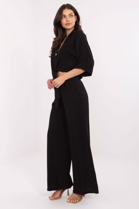 Komplet damski Model TW-KMPL-BI-2469-1.61 Black - Och Bella Komplet damski Model TW-KMPL-BI-2469-1.61 Black - Och Bella