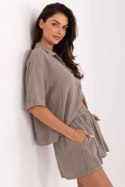Komplet damski Model TW-KMPL-BI-30480.90 Dark Beige - Och Bella