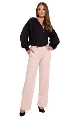 Spodnie damskie  Model K114 Beige - Makover