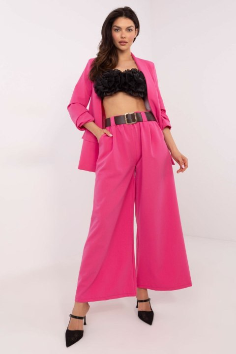 Spodnie damskie  Model DHJ-SP-5583-1.83 Dark Pink - Italy Moda