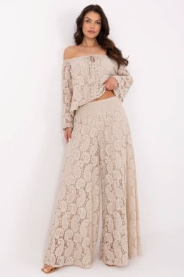 Spodnie damskie  Model MI-SP-88501.81 Beige - Italy Moda