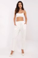 Spodnie Dresowe Model DHJ-SP-20523.66P Ecru - Italy Moda