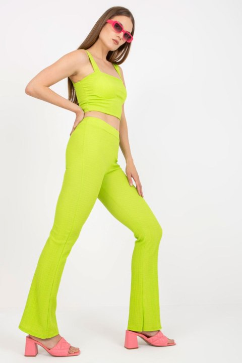 Komplet damski Model DHJ-KMPL-15828 Limonka - Italy Moda Komplet damski Model DHJ-KMPL-15828 Limonka - Italy Moda