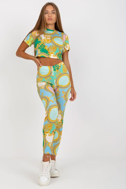 Komplet damski Model DHJ-KMPL-15832.88 Green - Italy Moda Komplet damski Model DHJ-KMPL-15832.88 Green - Italy Moda