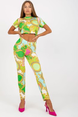 Komplet damski Model DHJ-KMPL-15832.88 Light Green - Italy Moda