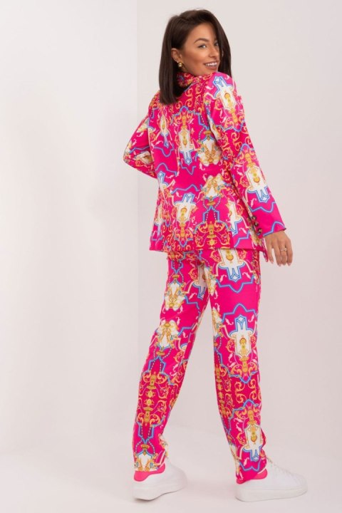Komplet damski Model DHJ-KMPL-17131.32X Dark Pink - Italy Moda Komplet damski Model DHJ-KMPL-17131.32X Dark Pink - Italy Moda