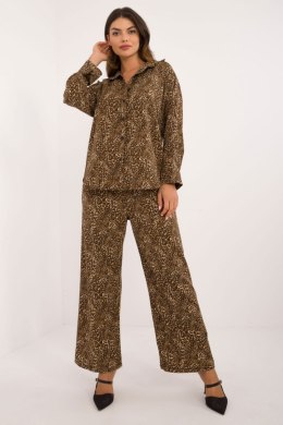 Komplet damski Model DHJ-KMPL-19588-4.77 Dark Beige - Italy Moda