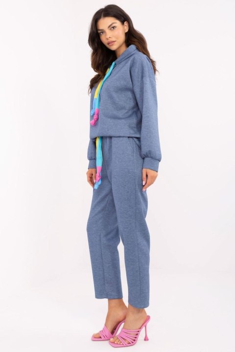 Komplet damski Model DHJ-KMPL-20335.44 Dark Blue - Italy Moda Komplet damski Model DHJ-KMPL-20335.44 Dark Blue - Italy Moda