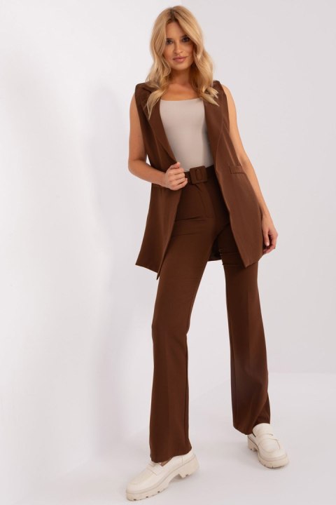 Komplet damski Model DHJ-KMPL-5069.16X Dark Brown - Italy Moda Komplet damski Model DHJ-KMPL-5069.16X Dark Brown - Italy Moda